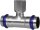 Edelstahl Pressfitting V-Kontur T-Stück mit IG 15mm x DN 15 (1/2") x 15mm