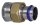 Edelstahl Pressfitting V-Kontur Durchgangsverschraubung mit IG, flachdicht., 28mm x DN 25 (1")