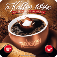 Kaffee - Schwarz mit Zucker