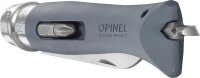 Taschenmesser OPINEL 254327 No 09 DIY, Edelstahl, Griff grau