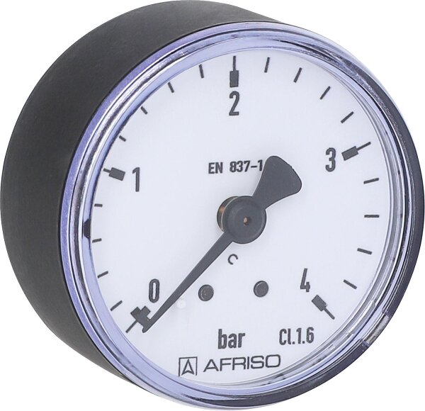 Manometer zu Druckminderer 0-4 bar D 50 mm, 1/4"