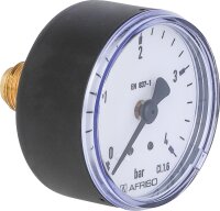 Manometer zu Druckminderer 0-4 bar D 50 mm, 1/4"