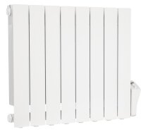 Aluminium-Heizkörper elektrisch Resia, 1500 W, weiß RAL 9010