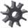 Impeller Viton Unistar mit Edelstahlbuchse Typ A