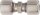 Schneidring - Verschraubung GV 8 mm x 8 mm