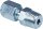 Schneidring - Verschraubung GEV 6 mm x R 1/8" NPT