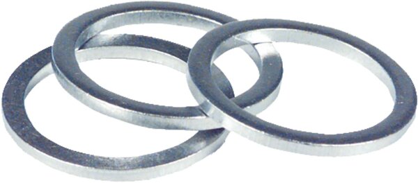 Alu - Dichtringe zöllig 1/2" 1,5 mm stark *