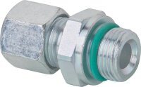 Schneidring-Verschraubung 8x3/8", zyl. mit O-Ring +...