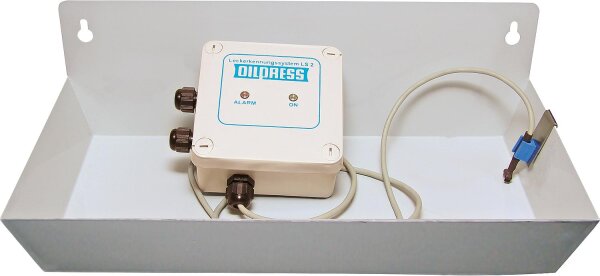 Leckerkennungssystem LS 2 Auffangwanne mit Sensor für Parallelbetrieb zum Brenner