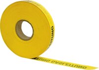 Trassenwarnband "Achtung Abwasserleitung"...