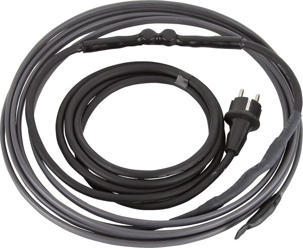 Dachrinnenheizung 5 m, Stecker- anschlussfertig mit Thermostat, MTGH-Kit 5 m