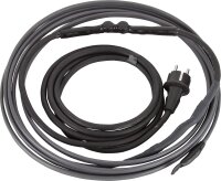 Dachrinnenheizung 10 m, Stecker- anschlussfertig mit...