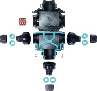 Heizband-Verteilereinheit inkl. 2x Endabschluss für...