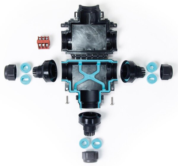 Heizband-Verteilereinheit inkl. 2x Endabschluss für MTM, MTW