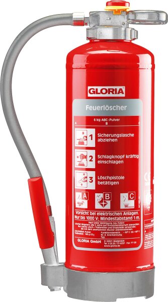 Pulverlöscher Gloria  P6PRO