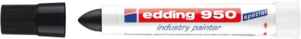 Pastenmarker Industrie Edding 950 schwarz