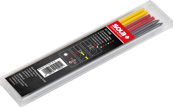 Ersatzminen-Set Sola TML2 farbig für Bohrlochmarker