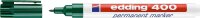 edding Permanentmarker 400 blau Strichbreite 1 mm Rundspitze
