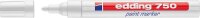 edding Lackmarker 750 schwarz Strichbreite 2 - 4 mm Rundspitze
