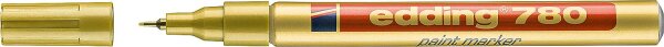 edding Lackmarker 780 gold Strichbreite 0,8 mm Kunststoffspitze