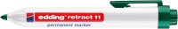 Permanentmarker edding retract11 Rundspitze Ø1,5-3,0mm Farbe rot