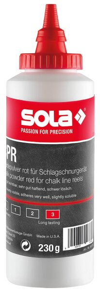 Schlagschnurkreide Sola rot, 230g