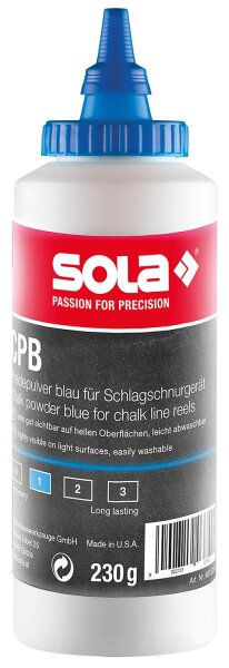 Schlagschnurkreide Sola blau, 230g