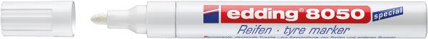 Reifenmarker Edding 8050 Farbe weiß
