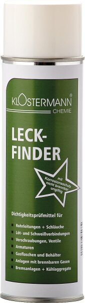 Leckfinder (für Gas) DVGW KLOSTERMANN 400ml Sprühdose
