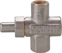 Manometer-Druckknopfhahn Anschluss 1/4"