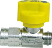 Gasabsperrkugelhahn DN 15 1/2" für...
