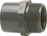 PVC-U - Klebefitting Übergangs-Muffennippel, 16/12...