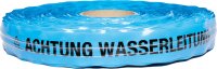 Ortungsband "Achtung Wasserleitung" blau,  L=250m