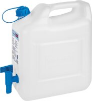 Wasserkanister Eco Natur 12 Liter mit Ablasshahn...