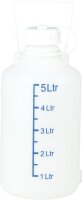 Ballon/Vorratsbehälter natur 5 Liter mit Skala D:...
