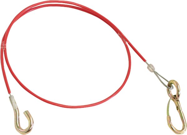 Handbrems-Abreißseil, komplett mit Haken, Lg. 900 mm
