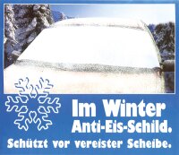 Scheibenschutz aluminiumbeschichtet