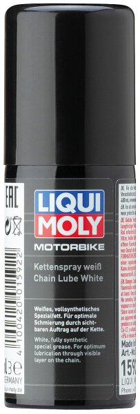 Kettenspray weiß (Motorrad) LIQUI MOLY Motorbike 50ml Sprühdose (nachfüllbar)