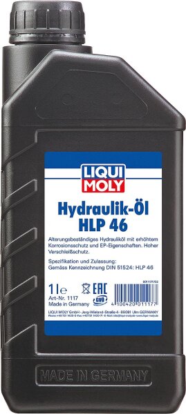 Hydrauliköl HLP 46 LIQUI MOLY 1l Flasche