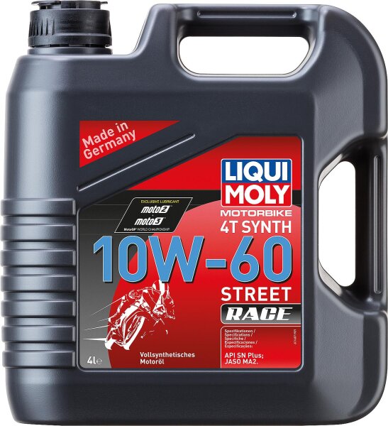 Motoröl (Motorrad) LIQUI MOLY Motorbike 4T Synth 10W-60 4l Kanister