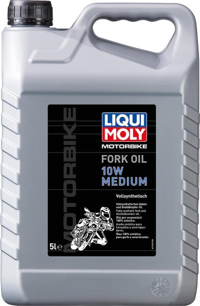 Motorrad-Gabelöl LIQUI MOLY Motorbike Fork Oil 10W medium 5l Kanister
