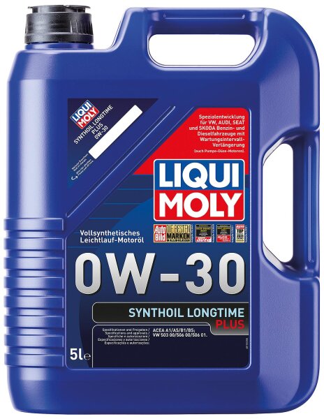 Motoröl 0W-30 LIQUI MOLY Synthoil Longtime Plus 5l Kanister