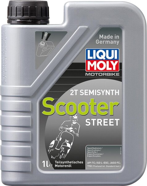 2-Takt-Motoröl LIQUI MOLY Motorbike 2T Semisynth Scooter 1l Kanister