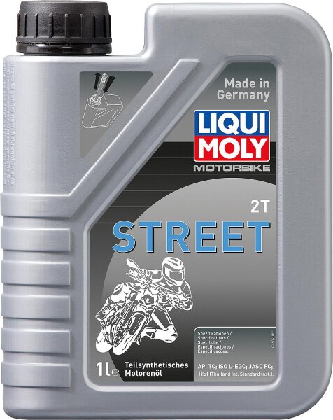 2-Takt-Motoröl LIQUI MOLY Motorbike 2T Street 1l Kanister