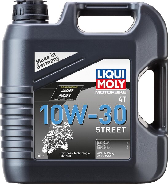 Motoröl (Motorrad) LIQUI MOLY Motorbike 4T 10W-30 Street 4l Kanister