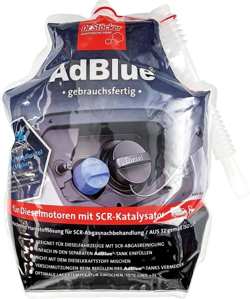 AdBlue® 5l Standbodenbeutel (inkl. Ausgießer)