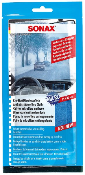 Klarsicht-Mikrofasertuch SONAX 1 Stk.