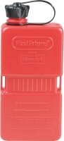 Kanister FuelFriend PLUS 1,0l  rot, mit schwarzer Verschraubung