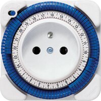 Stecker-Schaltuhr Theben Timer 26, analog, weiß