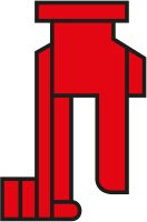 Schaltreiter blau für TM 179 h